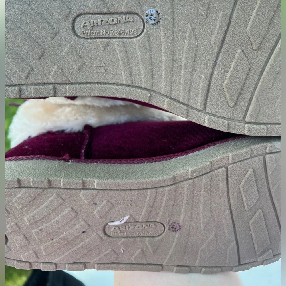 Arizona Burgundy Boots Size 11